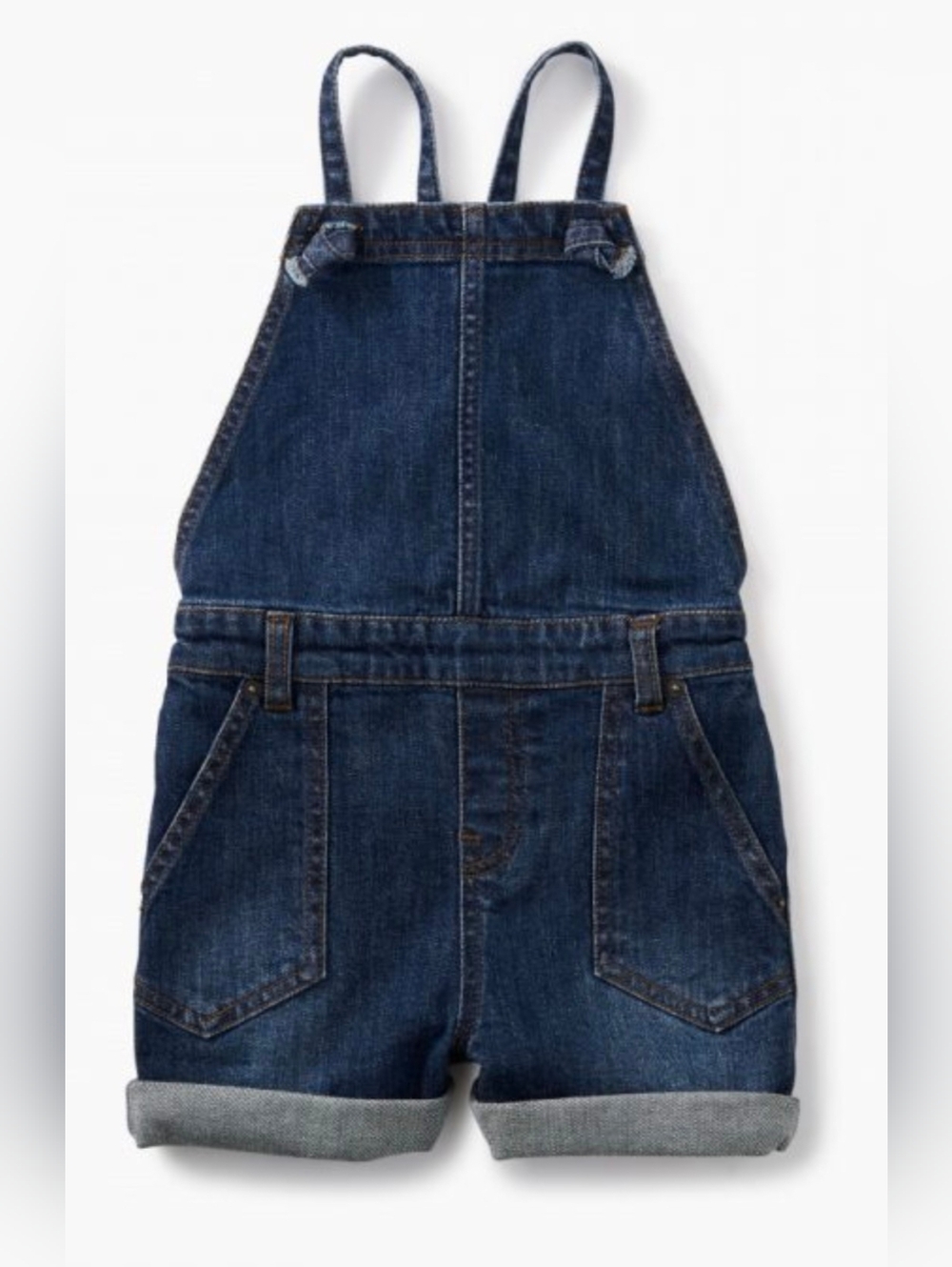 Tea Collection Dark Blue Denim Short Overalls
